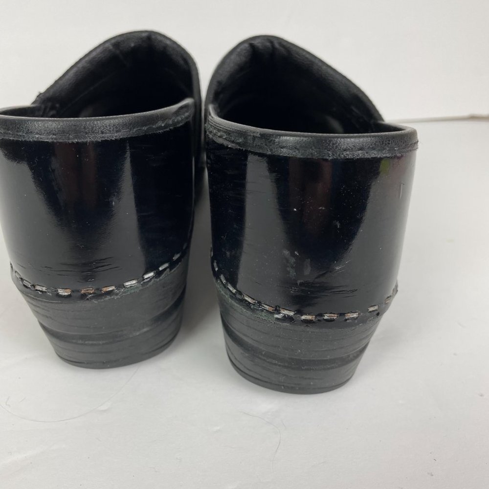 Sanita Woman's EU 42 US 11Black‎ Patent Leather Professional Clog Comfortable - Picture 6 of 10